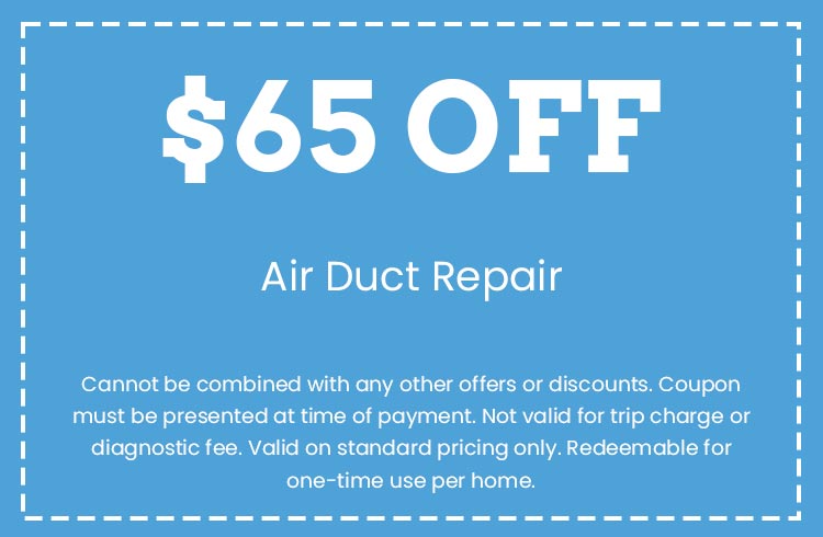 Discount on Air Duct Repair