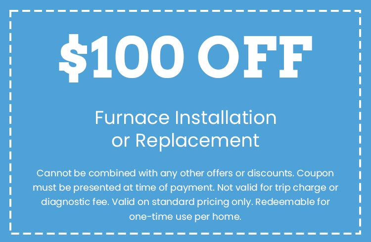 Discount on Furnace Installation or Replacement